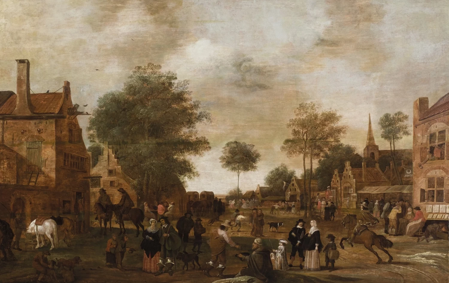 Scena del villaggio, 1646